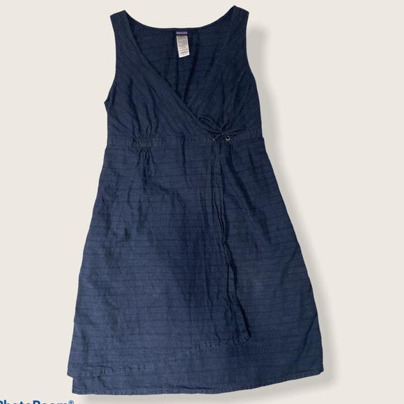 Patagonia Dresses & Skirts - Patagonia Island Hemp Crossover Dress striped